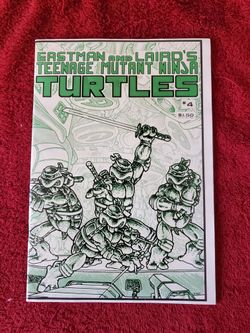 Teenage Mutant Ninja Turtles #4 First Printing 