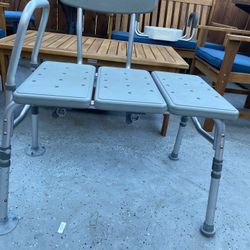 Toilet Seat Riser with Arms and Drive Medical Plastic Tub Transfer Bench with Adjustable Backrest for Sale in Long Beach CA OfferUp