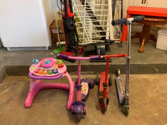 Scooters and Musical Toy