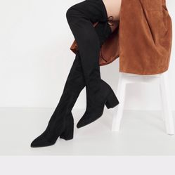 Aldo Froredia over-the-knee boot, black heel