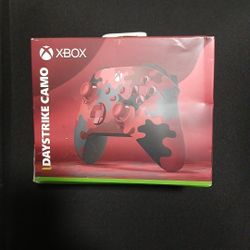 Xbox Series X/s Camo Red Controller
