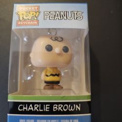 Funko Pop Charlie Brown Keychain 