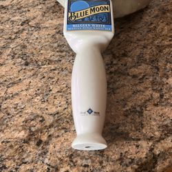 Blue Moon Belgian White Ceramic Beer Tapper