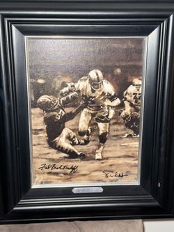 Fred Biletnikoff Autographed Portrait 