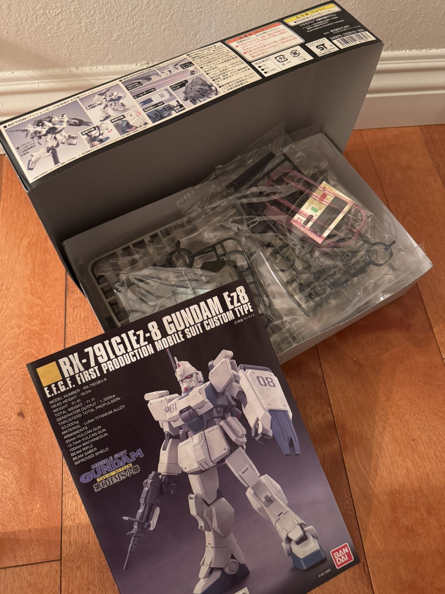 New Bandai Hobby RX-79 [G] Ez-8 GUNDAM 1/144 Scale