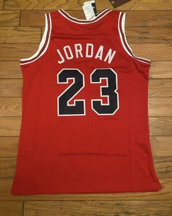Red Rookie Michael Jordan Chicago Basketball Jersey