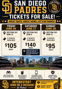 Padres Dodgers Tickets