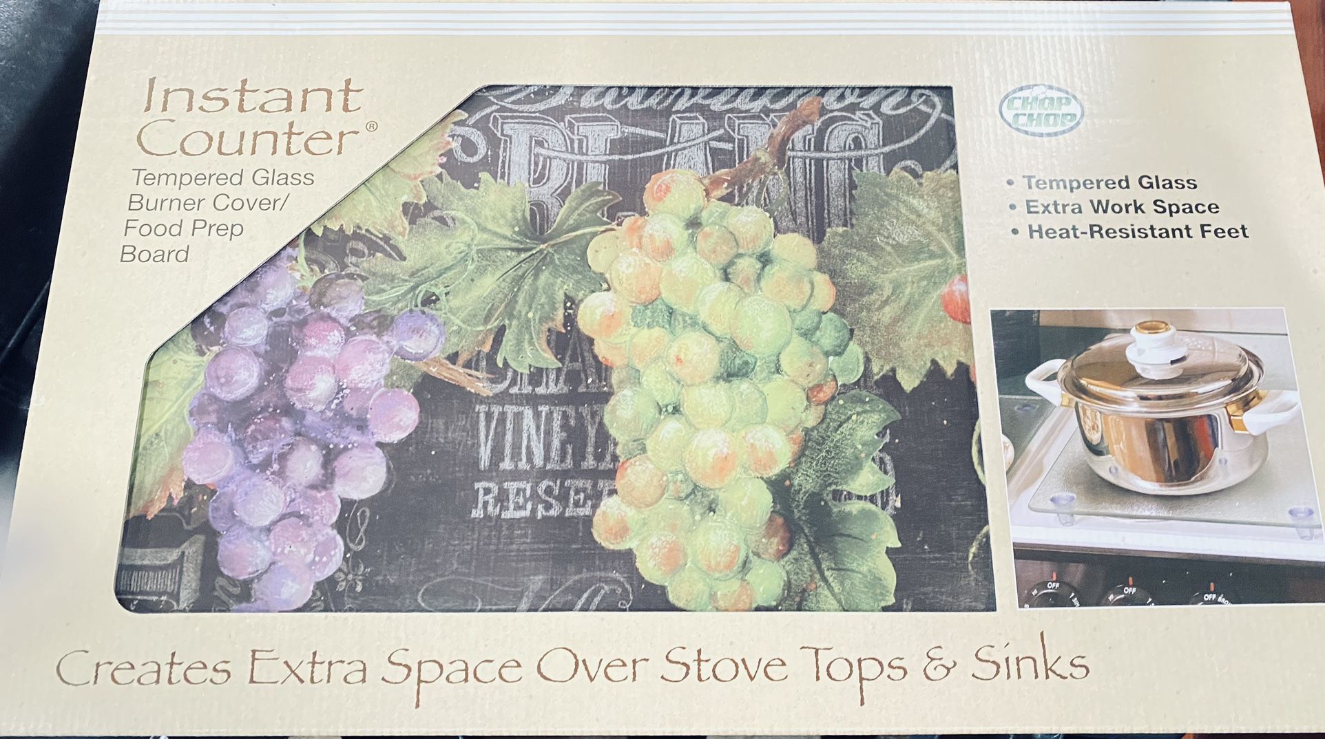 New Instant Counter, Tempered Glass Cover