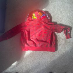 Red Bape Hoodie Size (S)