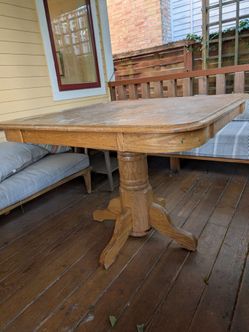 Pedestal Table 40" by 40" - free