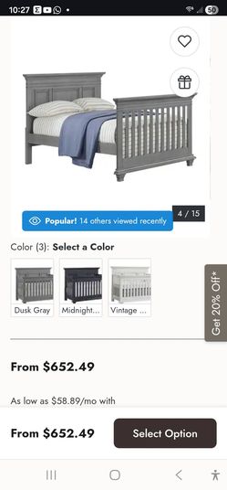 Matching Full Bed & Dresser