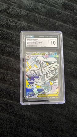 Mega Froslass Ex 2025 Mega Attack Rare - Holo CGC GEM 10