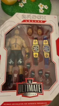 WWE Brock lesner action figure