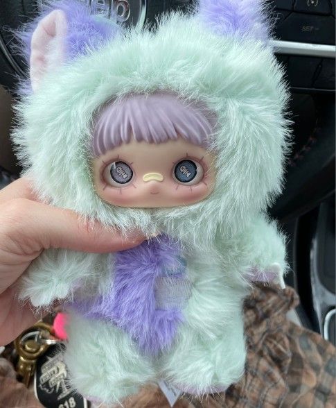 Halloween Blind Box Plush Doll Keychain 