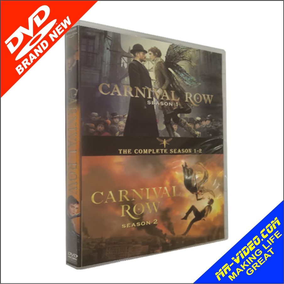Carnival Row Complete Season 1-2 DVD (BRAND NEW) (6-Disc 2019-2023)