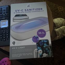 Uv Sanatizer  & Wireless Charger 