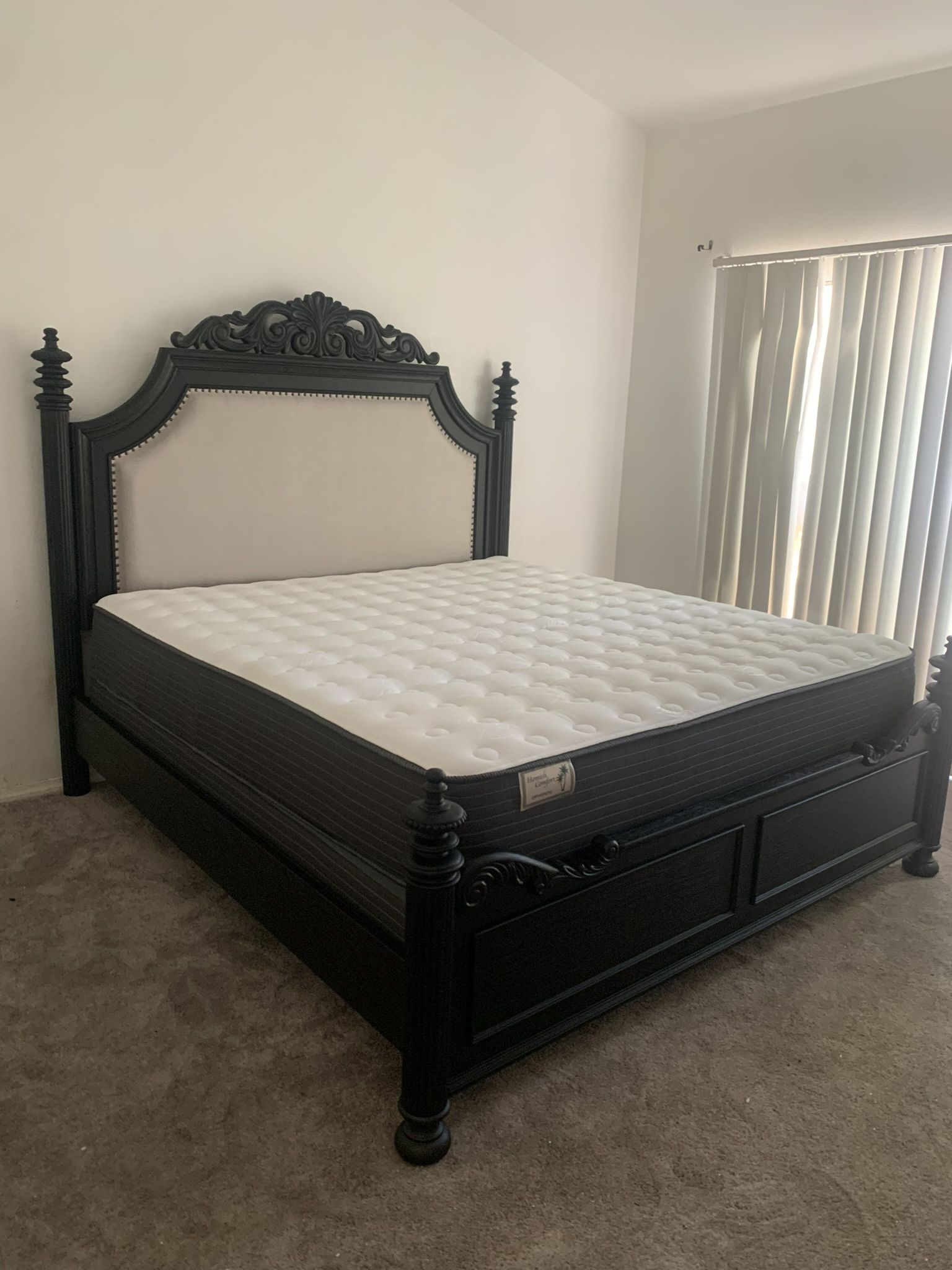 $1199 Brand New King Bed Frame With Mattress (Read Description Below )