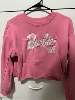 Forever 21 x Barbie cropped sweater
