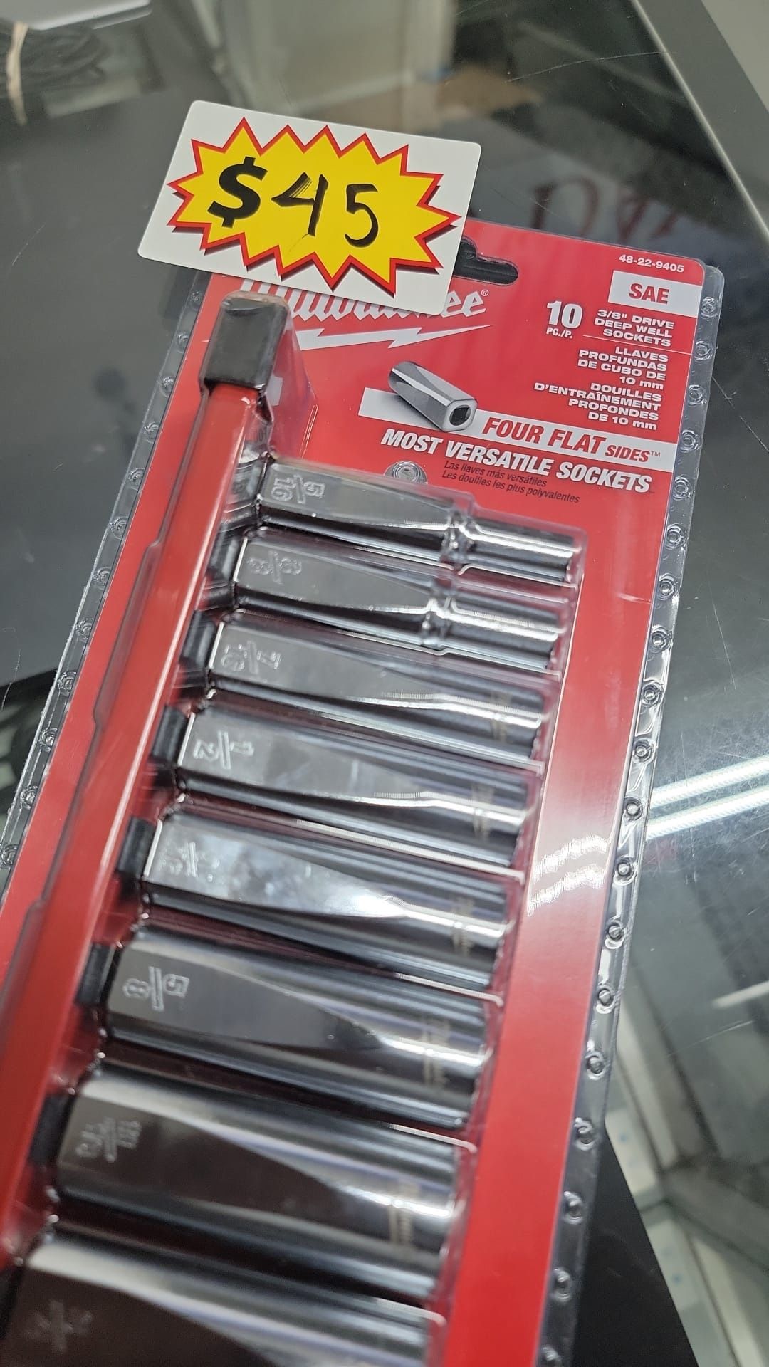 Milwaukee Socket Set $45