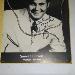 Cowboy Hollywood Memorabilia
