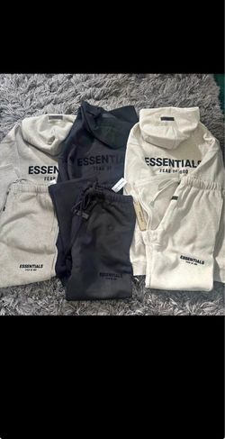 Essentials hoodie and sweater pants