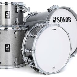 Sonor AQ2 Bop 4-Piece Drum Kit w/ Snare - Titanium Quartz