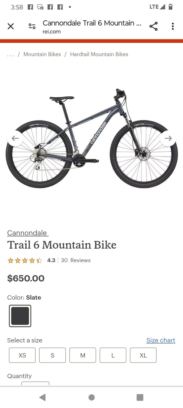 Bike Mountain M 200