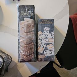 Table Games: JENGA & DOMINOES