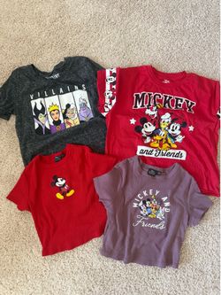 Girls Disney shirt bundle 14/16
