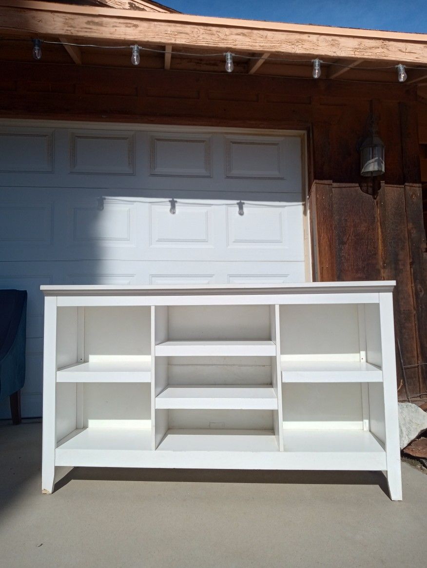 White Bookshelf 