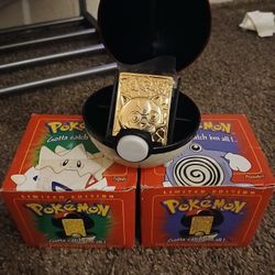 25$ For Poliwhirl And Togepi Because They Are Unopened And 20$ For Jiggly Puff 