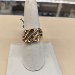 10k Gold Diamond Ring 4.8 Grams Size 8 Layaway Available 10% Down If You Still Interested Please Make Sure You Ask For Maribel Thank You 