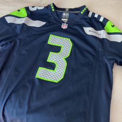 Russell Wilson Official Seahawks Jersey (L)