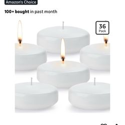 36 pack of 3 inch floating candles