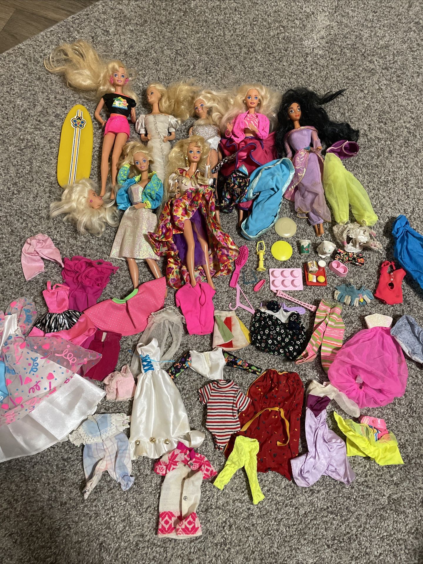 1966 Barbies Mattel And Clothes 