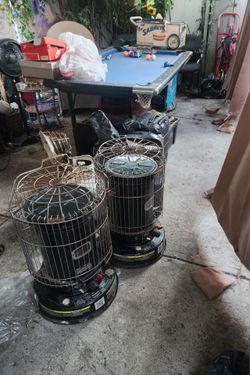 Two Kerosene Heaters barely used