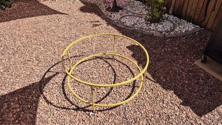 gold modern coffee table round