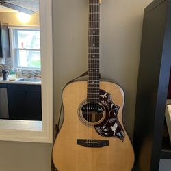 Stanley Mahogany Dreadnought acoustic/electric Guitar