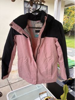 Roxy Girls youth 12 pink Roxy snowboard jacket