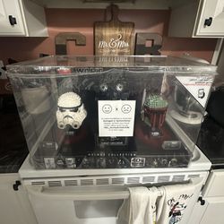 Lego Starwars Target Helmet Display