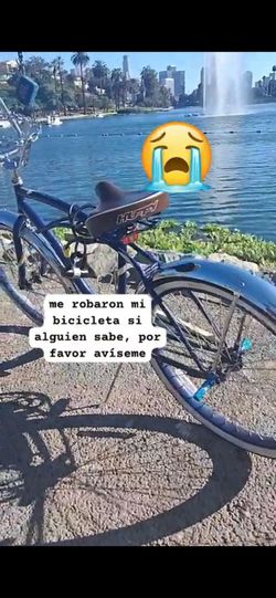 me robaron la bicicleta