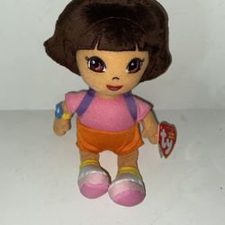 TY beanie Babies Rare Dora the explorer 
