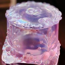 Rare Vintage Fenton Trinket Box