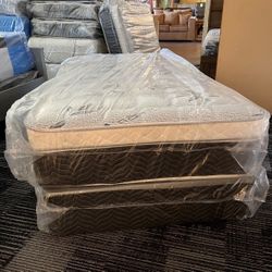 Twin Size Mattress With Box Spring 
