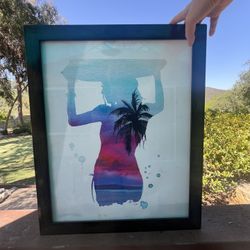 Surfer Girl Art - $20
