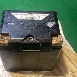 Noco 12v Lithium Motorcycle/atv Battery