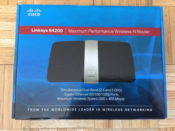 Cisco Linksys the 4200 wireless N Router