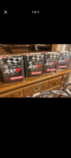 5 Cans Or Racing Motor Oil