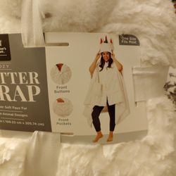 Critter. Wrap Super Soft Faux Fur