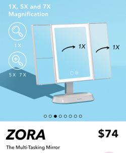 COMPACT VANITY MIRROR